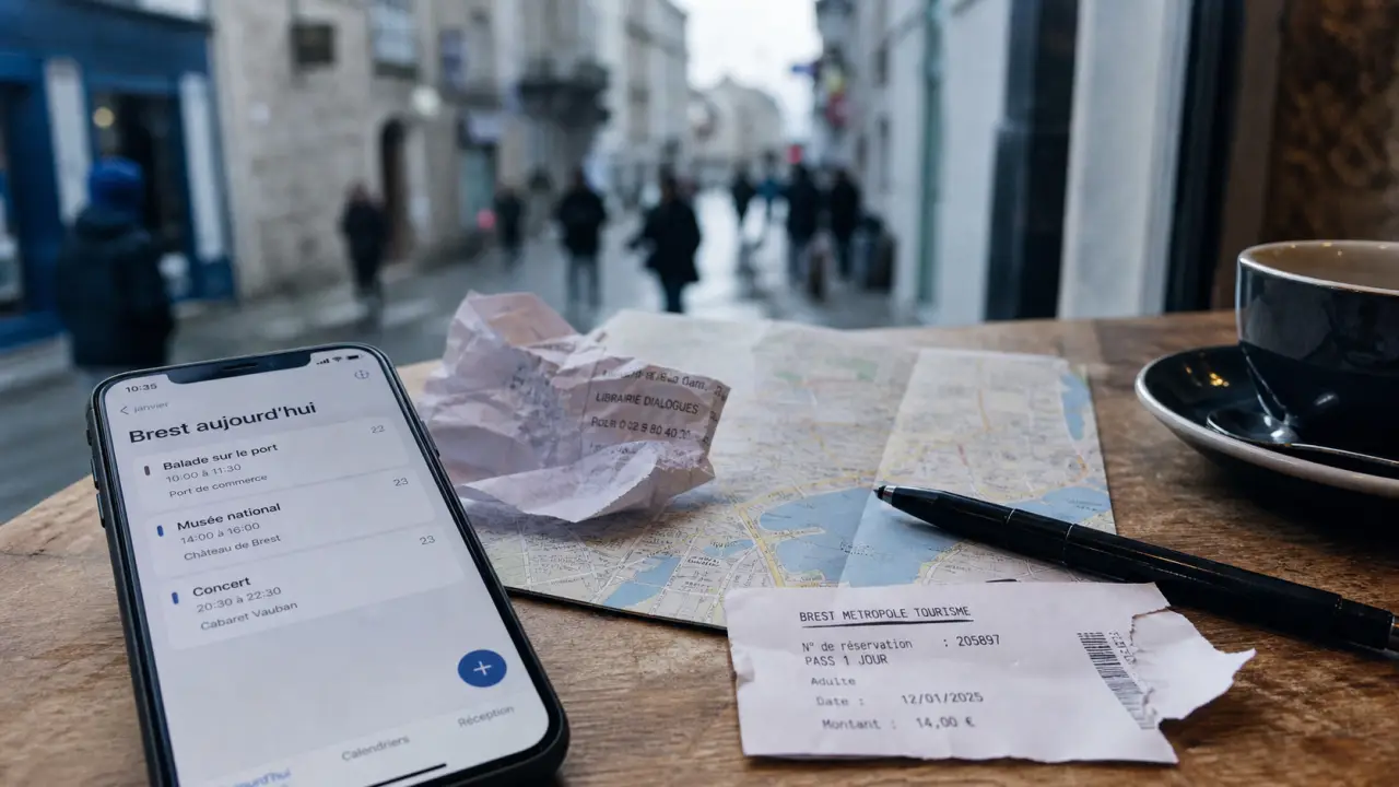 Événements Brest aujourd’hui : agenda sur téléphone, lieu et tarif