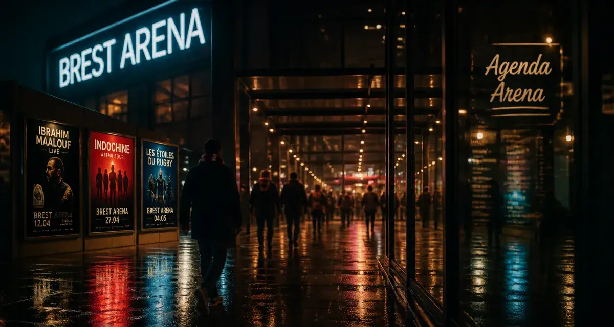 Brest Arena événements à venir : entrée et agenda Arena
