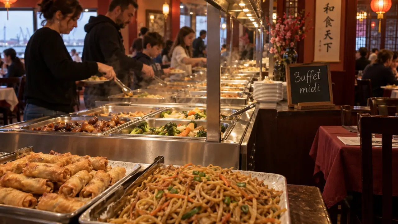 Chinatown Brest, buffet à volonté midi