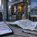 Événements brest 2025 : agenda et carte sur table