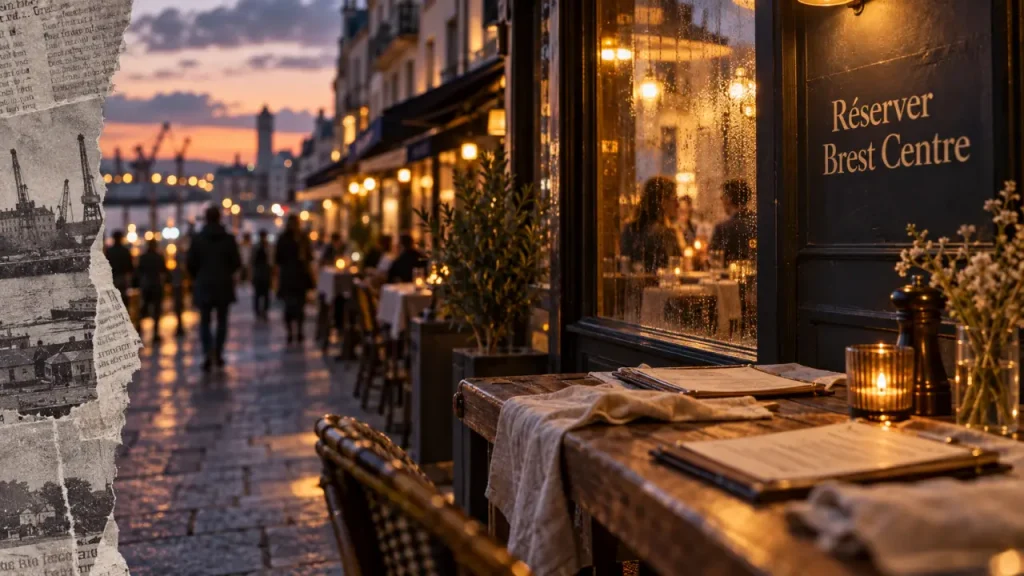 Restaurants Brest centre : une table pour chaque envie