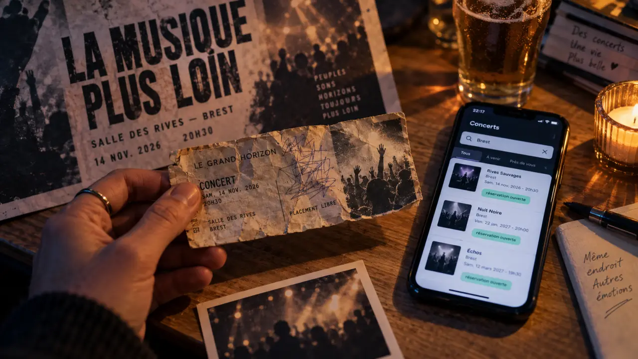 Concerts Brest : vérifiez la date locale avant de réserver