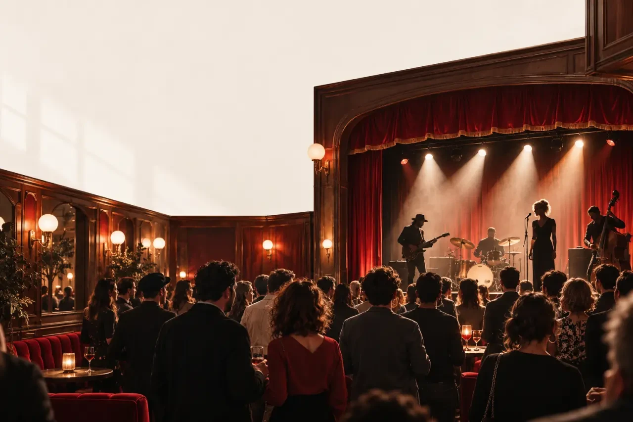 Concerts Vauban Brest dans l'ambiance chaleureuse d'une salle de concert intimiste