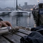 À Brest, Éric Peron baptise son trimaran avant la Route du Rhum 2026