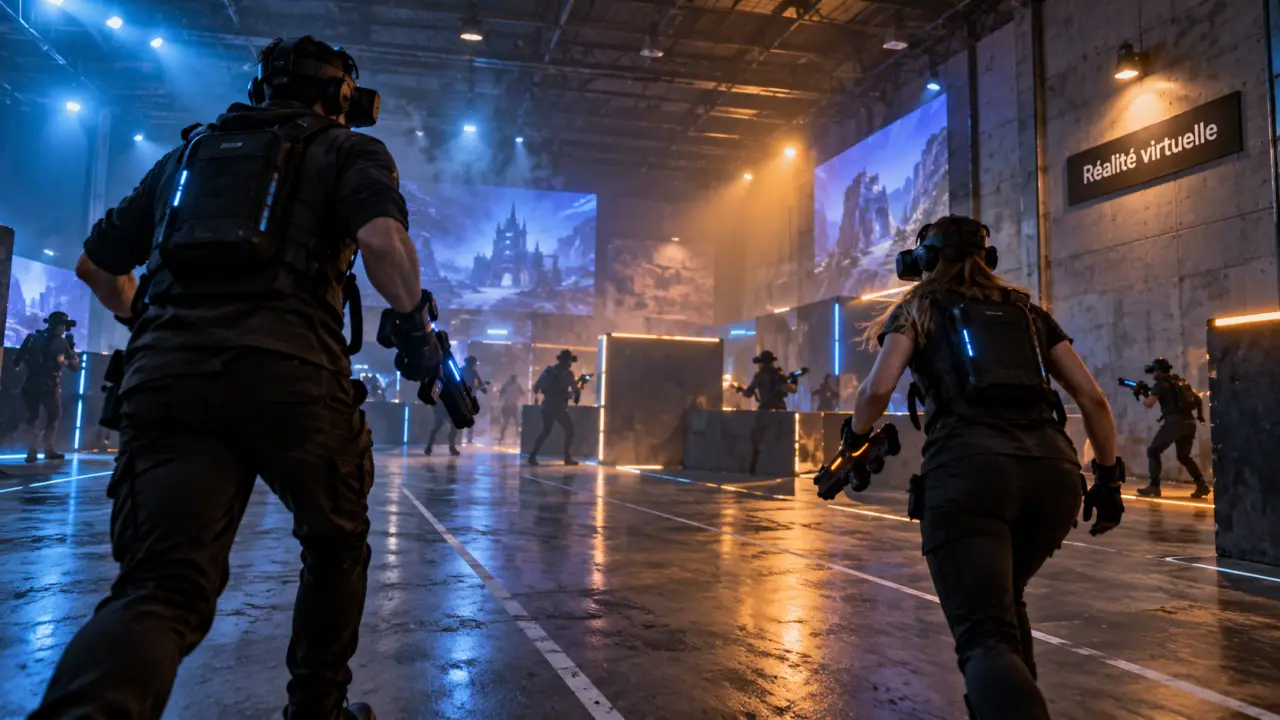 À Brest, EVA propose des jeux vidéo en réalité virtuelle sur 500 m²