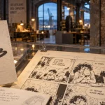 Expositions Brest : vitrine BD aux Ateliers des Capucins, Brest