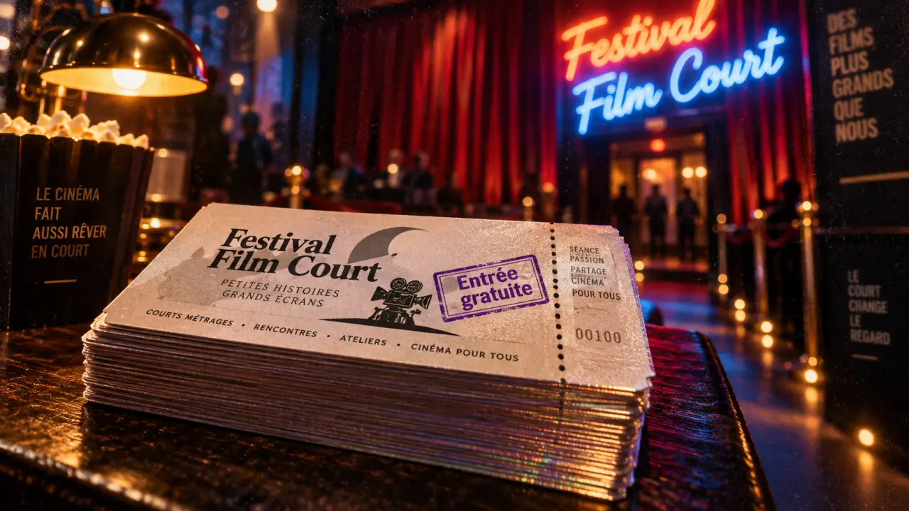 100 invitations pour une soirée du Festival du Film Court de Brest