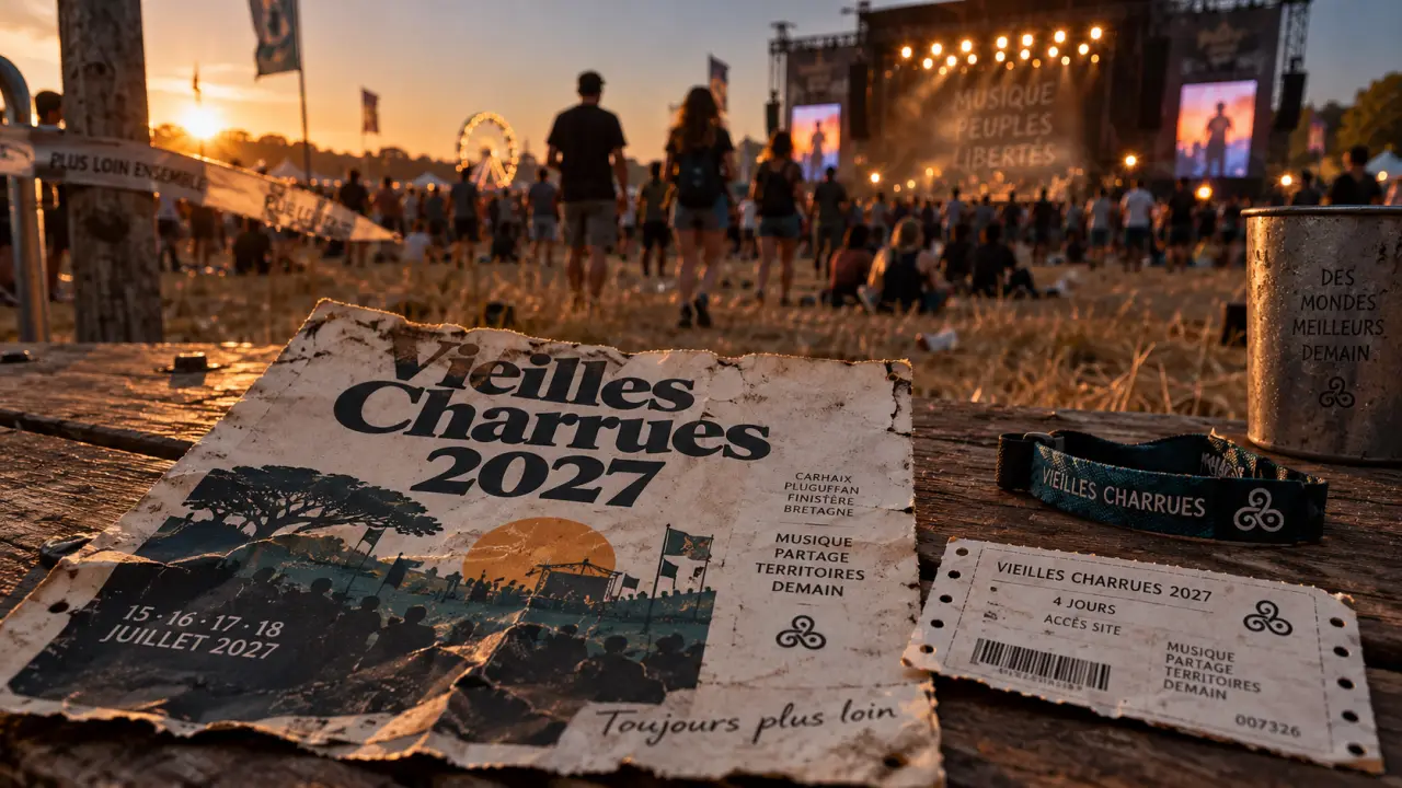 Muse ouvrira les Vieilles Charrues 2027 le jeudi 15 juillet