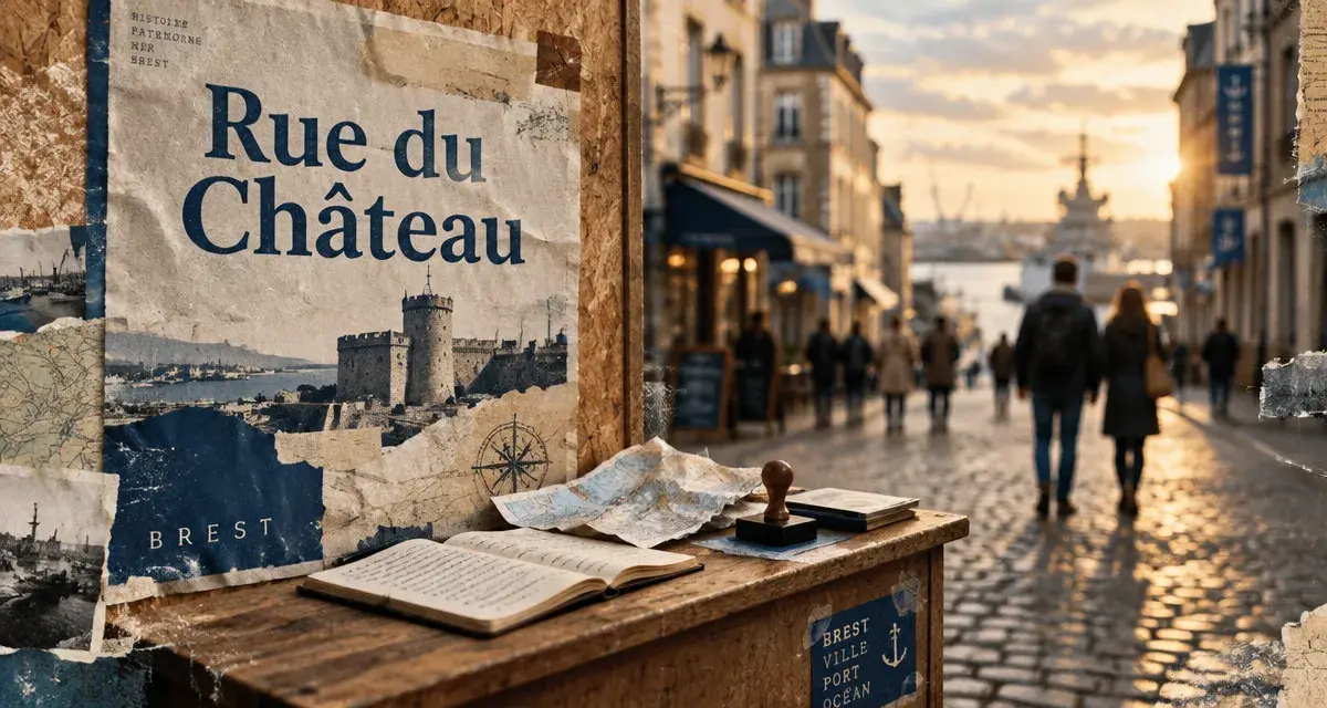 Office de tourisme de Brest, rue du Château
