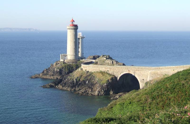 Le phare du Petit Minou, près de la plage du Minou à Plouzané