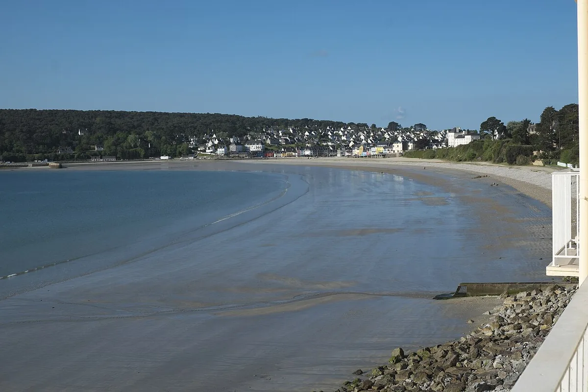 La plage de Morgat à Crozon
