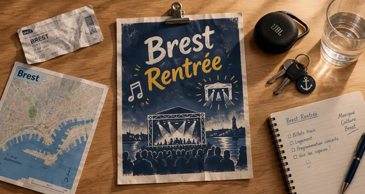 Cinq idées de sorties à Brest pour la semaine de rentrée