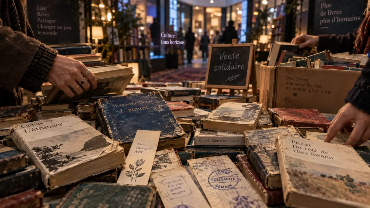 Une grande vente solidaire de livres d’occasion vendredi et samedi à Brest